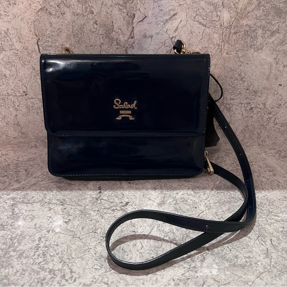 Salad Dark Navy Crossbody Bag